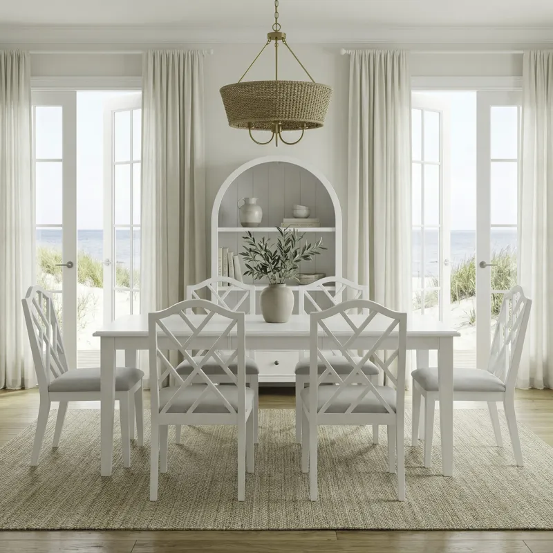 Chesapeake Charm 7 Piece Rectangular Table Set