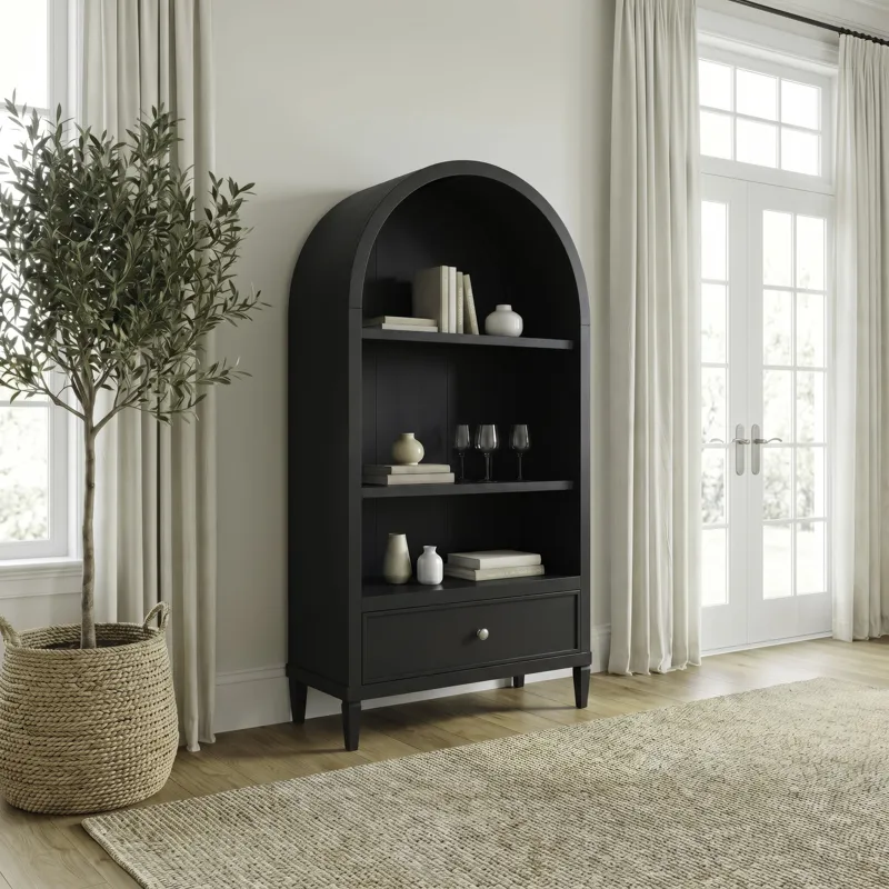 Chesapeake Charm Display Cabinet - Black