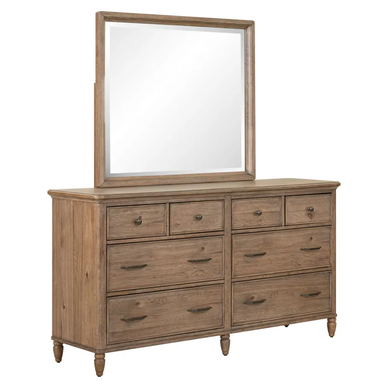 Hickory Grove Dresser &amp; Mirror