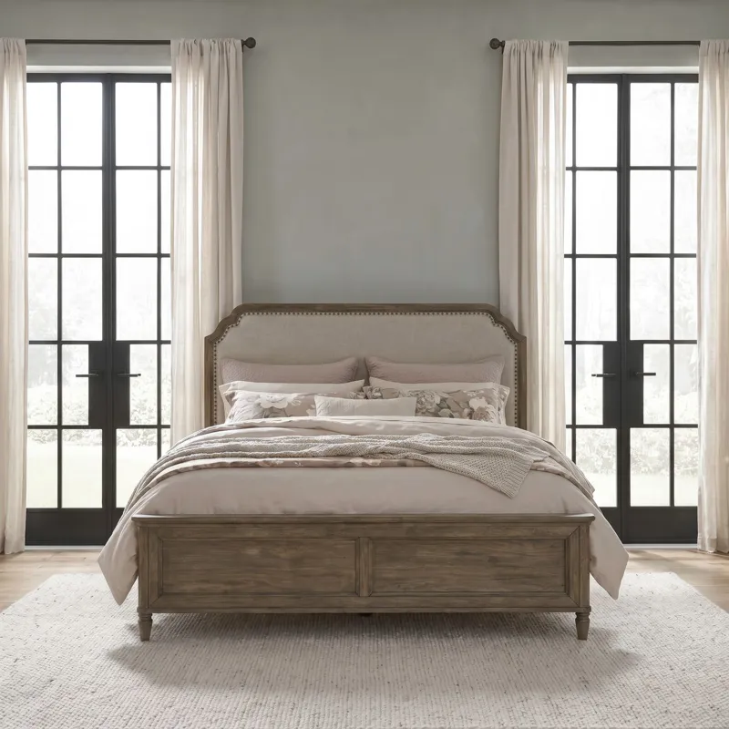 Hickory Grove King Uph Bed