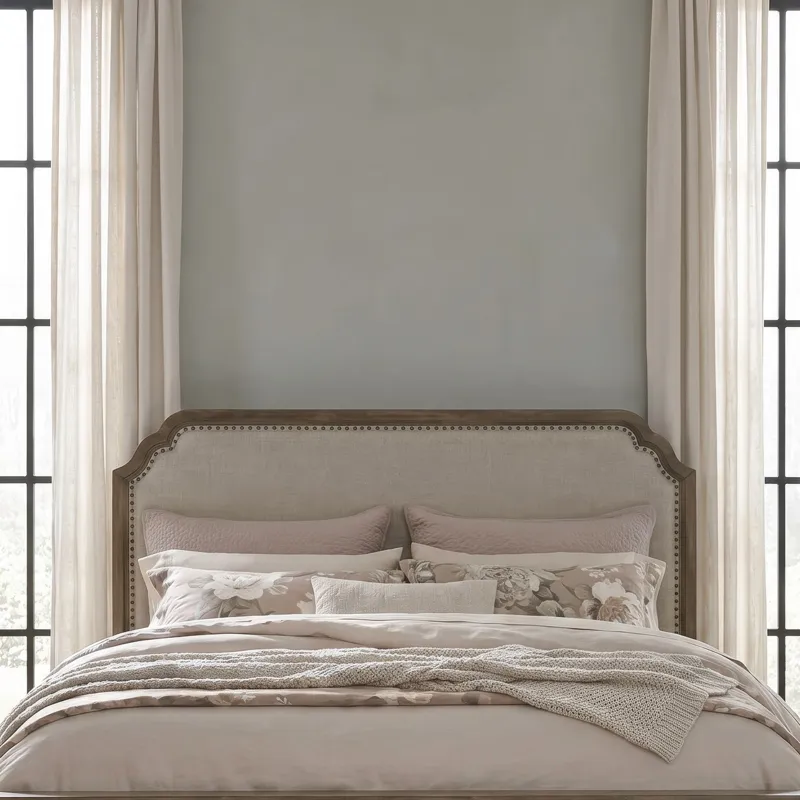 Hickory Grove Queen Uph Panel Headboard