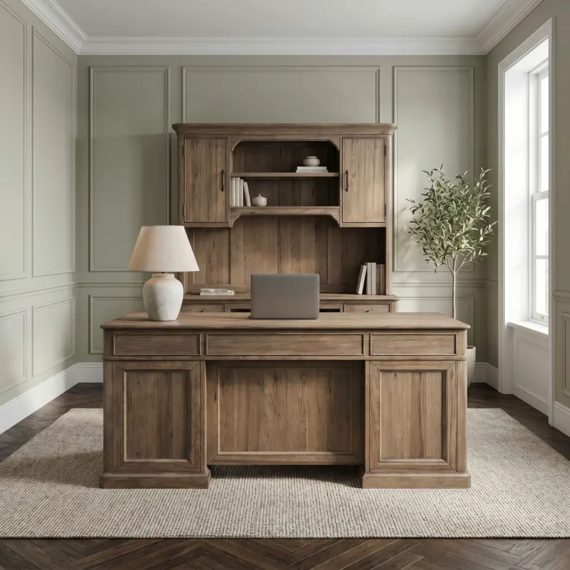 Hickory Grove Jr Executive Desk