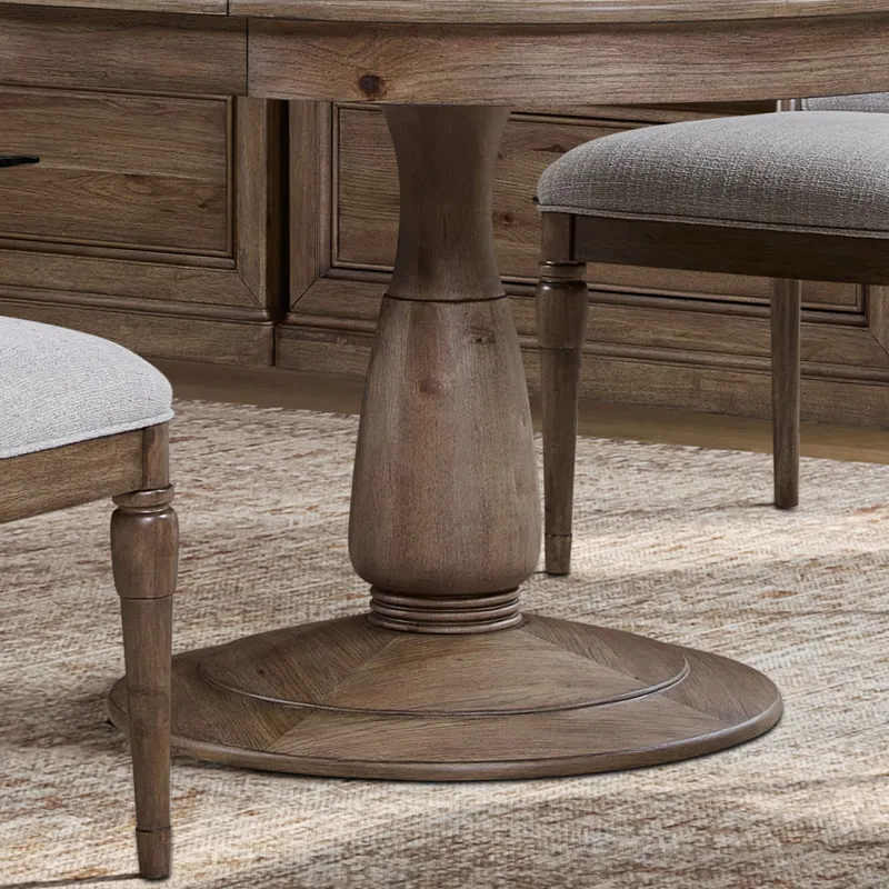 Hickory Grove Round Pedestal Table Base