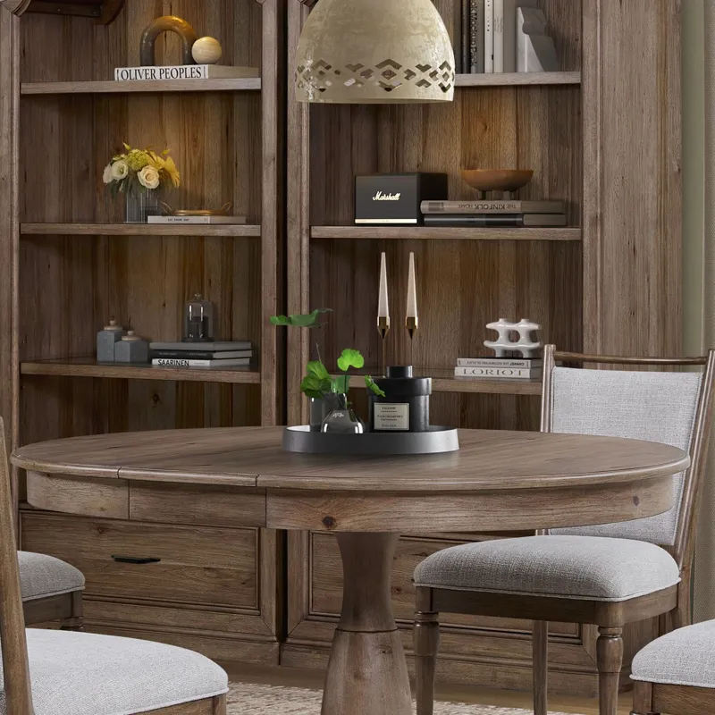 Hickory Grove Round Pedestal Table Top