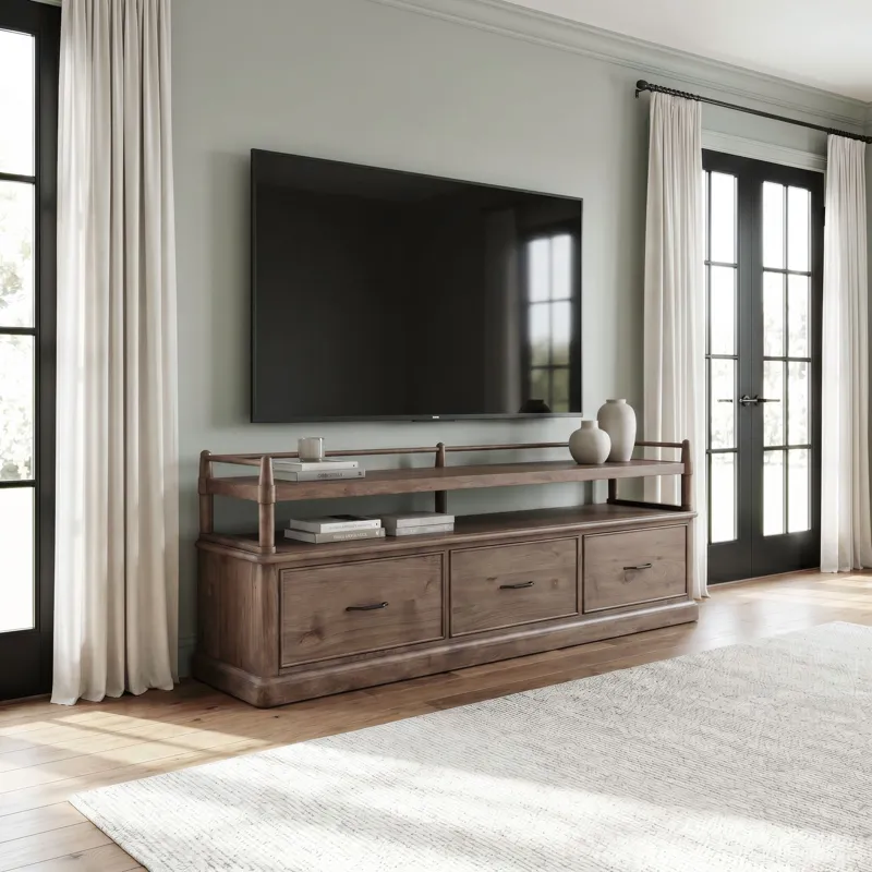 Hickory Grove 82 Inch TV Console