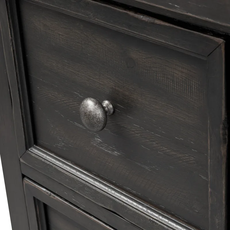 Harvest Home King California Panel Bed, Dresser & Mirror, Chest, Night Stand