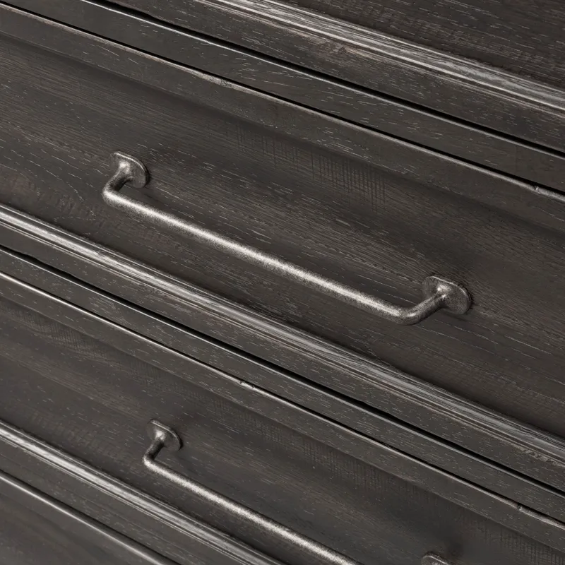 Harvest Home Queen Panel Bed, Dresser & Mirror, Chest