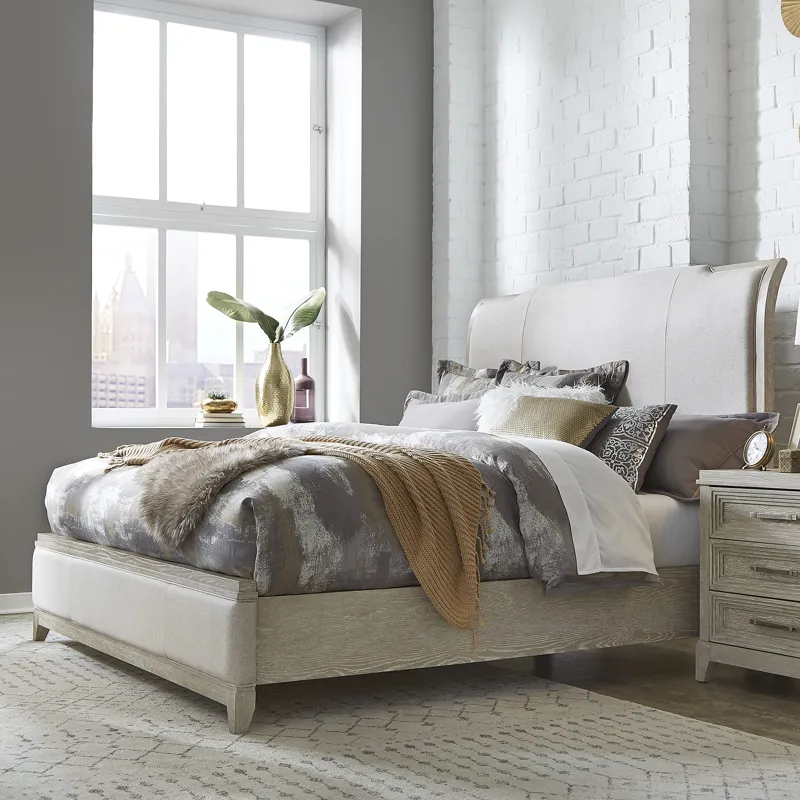 Belmar King California Upholstered Bed