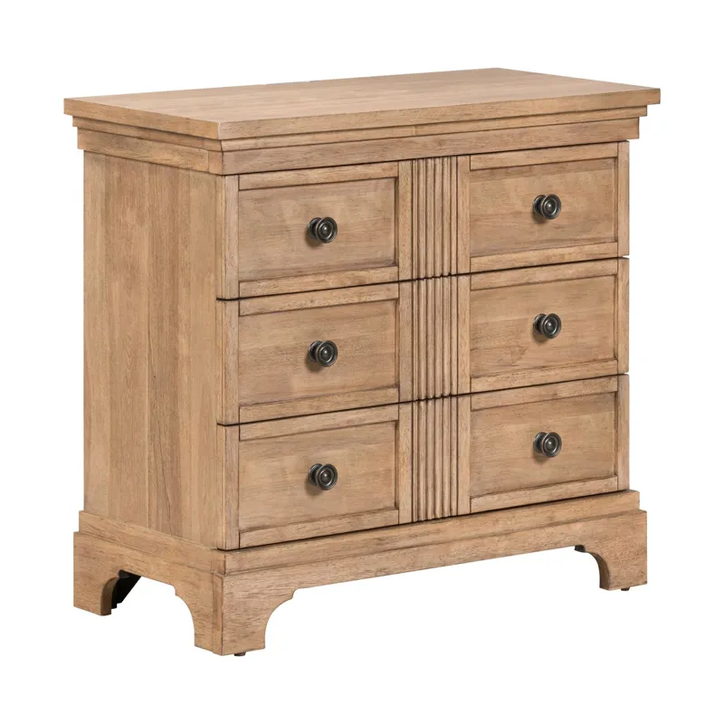 Haven Hills Bedside Chest w/ Charging Station