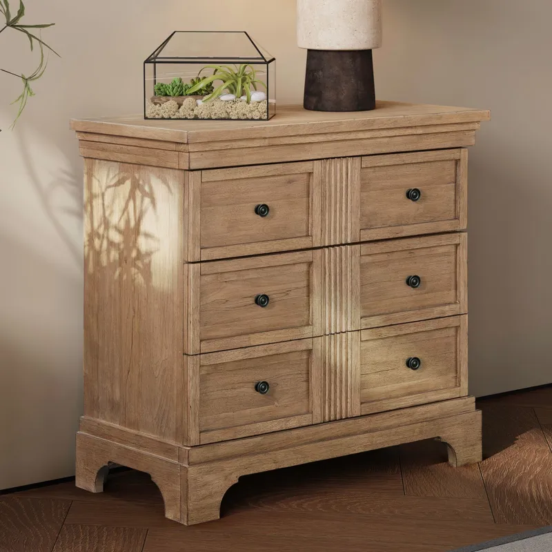 Haven Hills Bedside Chest w/ Charging Station