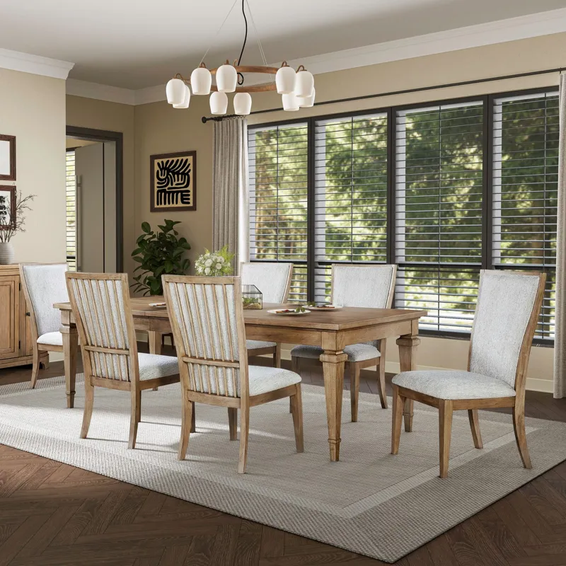 Haven Hills Opt 7 Piece Rectangular Table Set