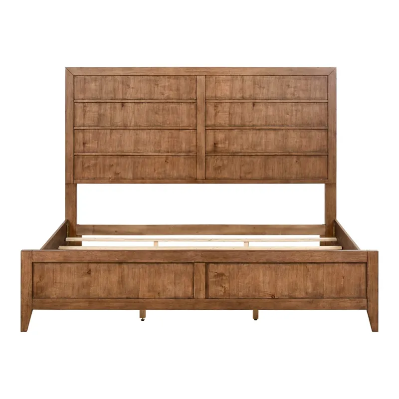 Shaker Lakes King California Panel Bed