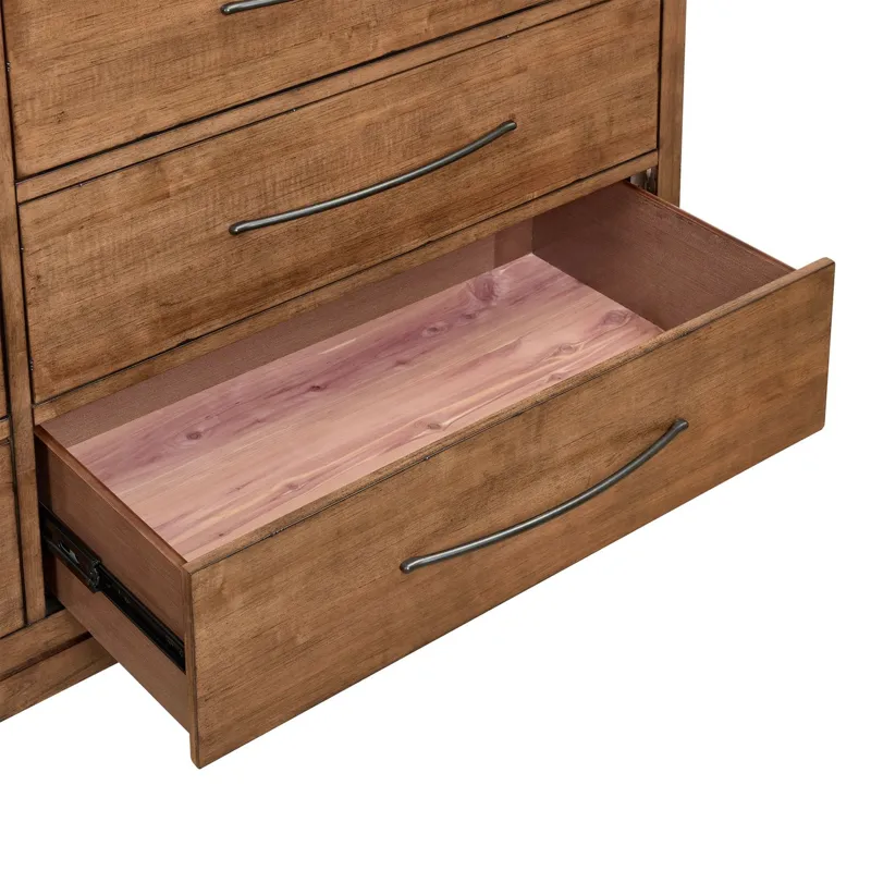 Shaker Lakes 6 Drawer Dresser