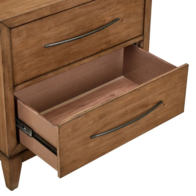 Shaker Lakes Nightstand w/ Charging Station