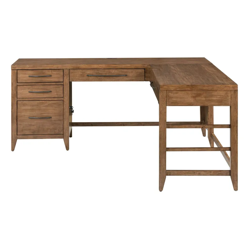 Shaker Lakes L Shaped Desk Set