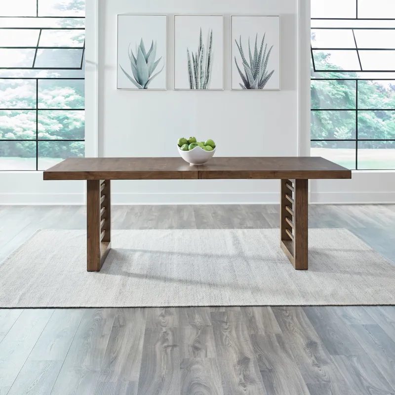 Shaker Lakes Double Pedestal Table Top