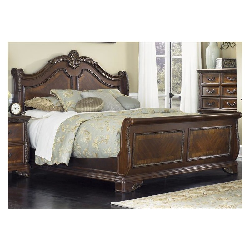 King Sleigh Headboard (620-BR22H)