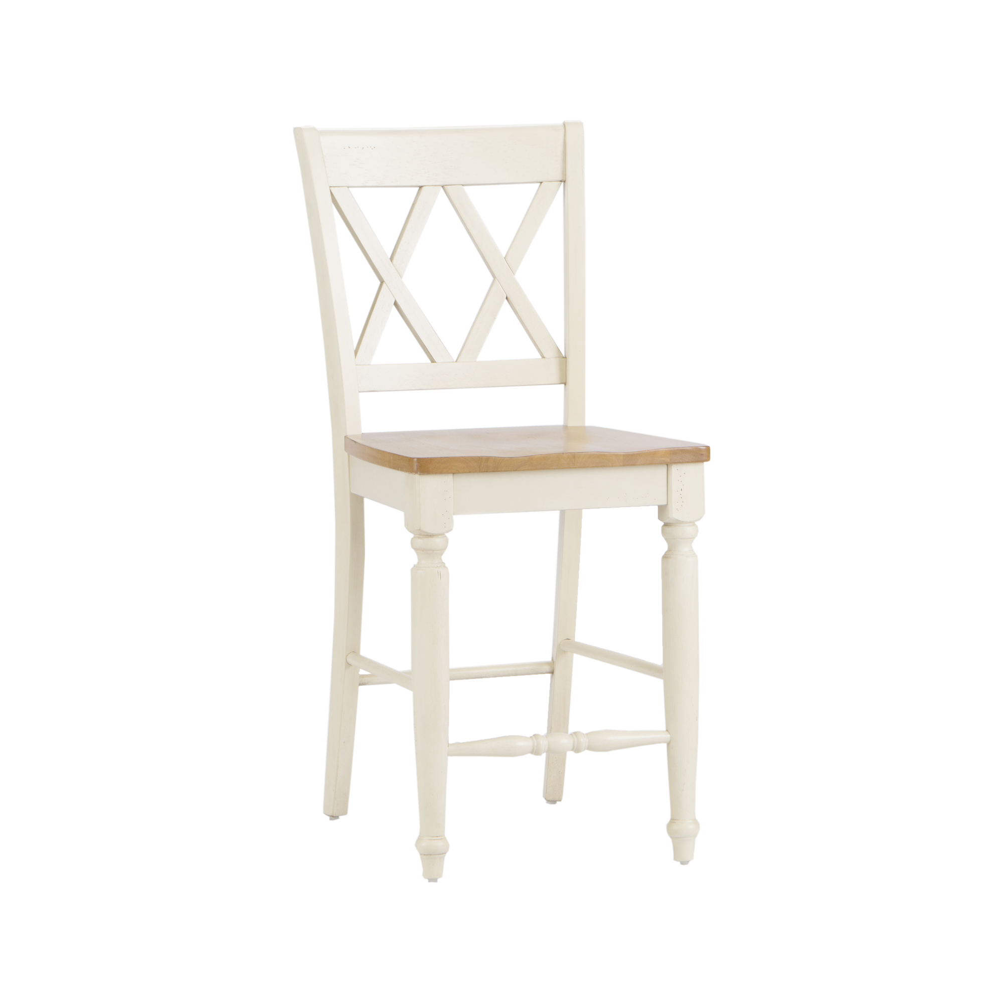 Al Fresco III Double X Back Counter Chair (RTA) 841B300024 by Liberty