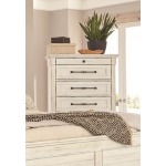 6 Drawer Chest - Antique White