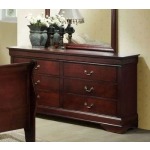 6 Drawer Dresser - Cherry