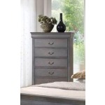5 Drawer Dresser - Grey