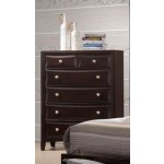6 Drawer Chest - Walnut