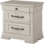 3 Drawer Nightstand - Antique White