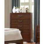 5 Drawer Chest - Dark Cherry