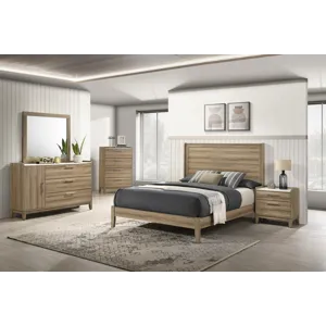 TS Queen Bed, Dresser, Mirror, NS