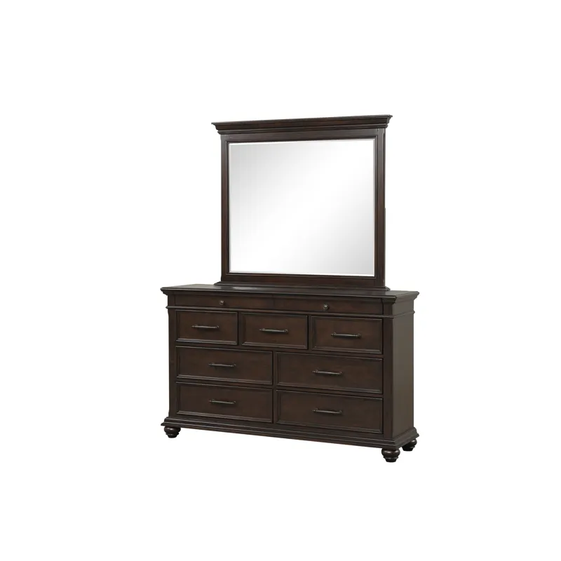 Mirror, Dark Brown