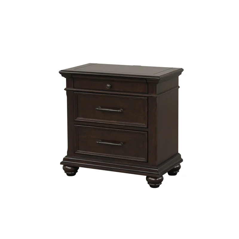 Nightstand, Dark Brown