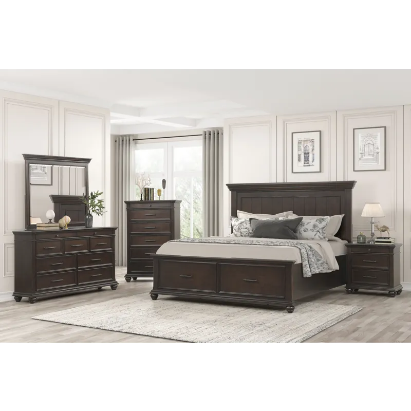 Mirror, Dark Brown