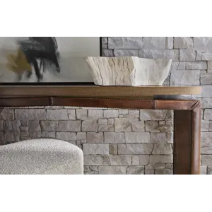 Leather Console Table
