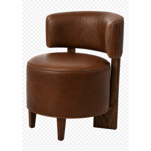 Leather Armless Chair