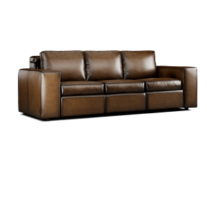 Leather Reclining Sofa