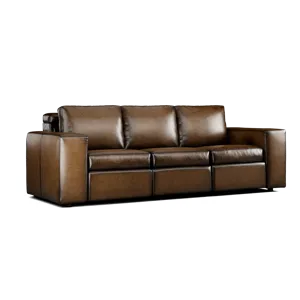 Leather Reclining Sofa