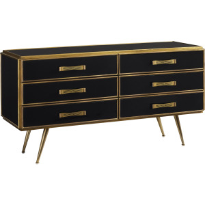 Smoked Glass Dresser