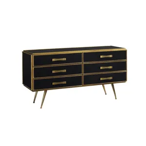 Smoked Glass Dresser