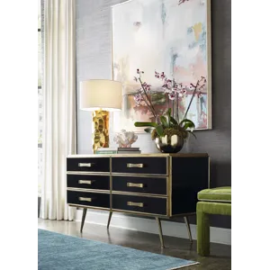 Smoked Glass Dresser