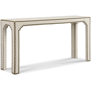 Fully Upholstered Console Table