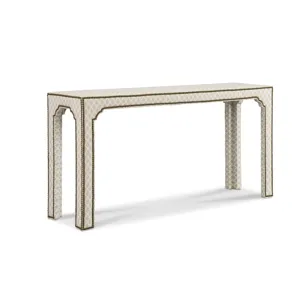 Fully Upholstered Console Table