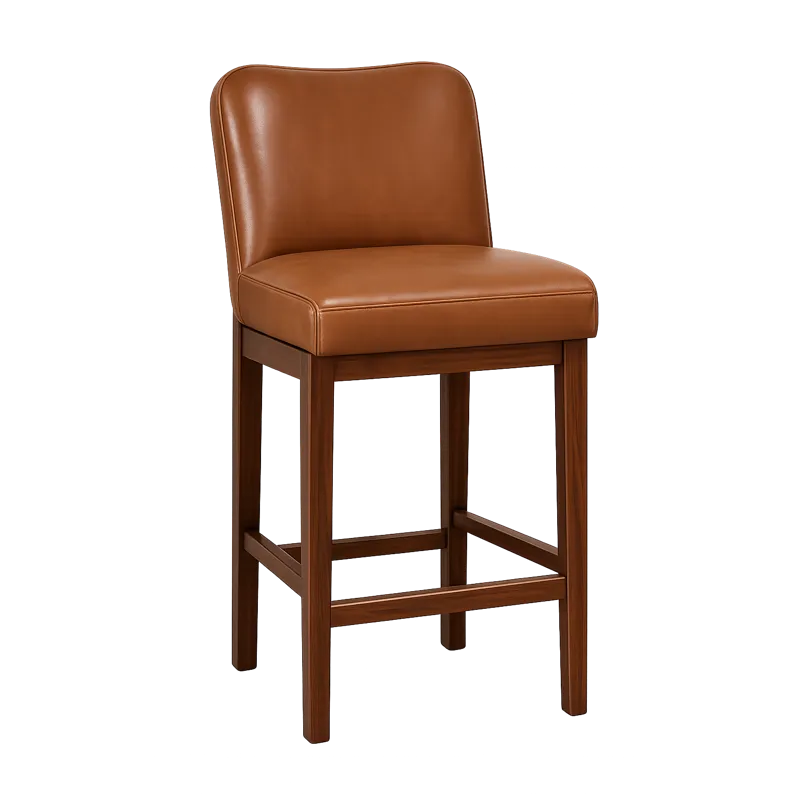 Leather Bar Stool