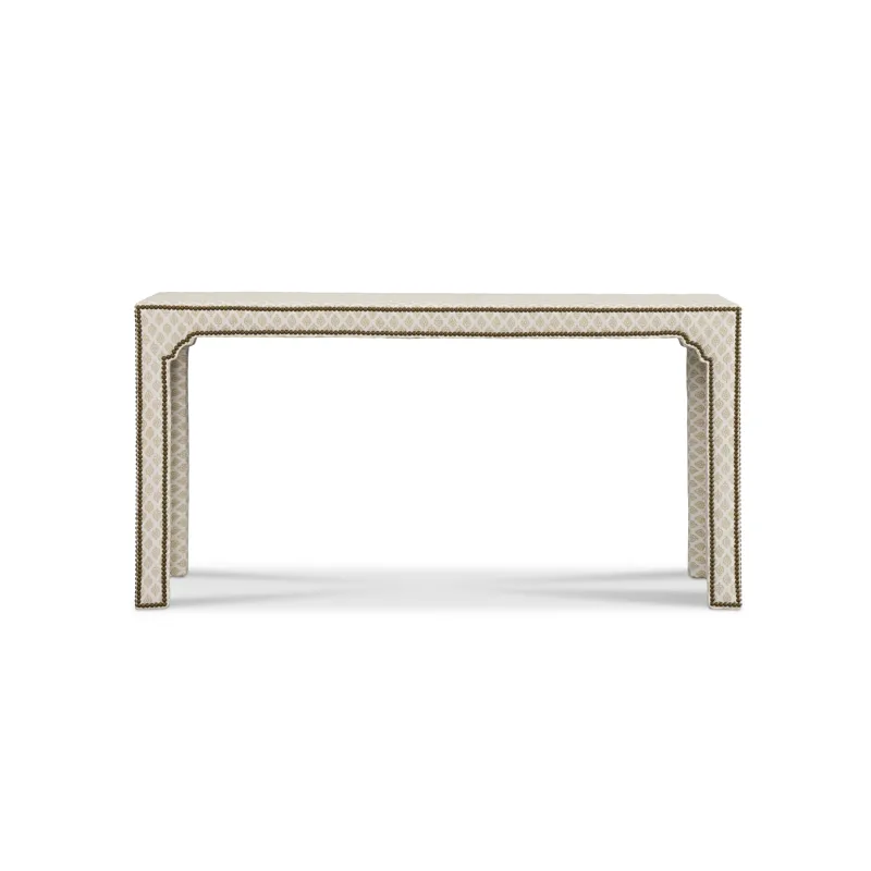 Fully Upholstered Console Table