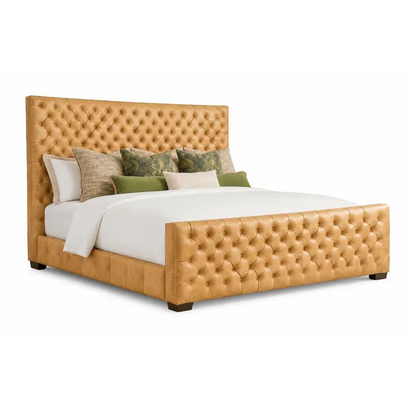 Leather Queen Bed