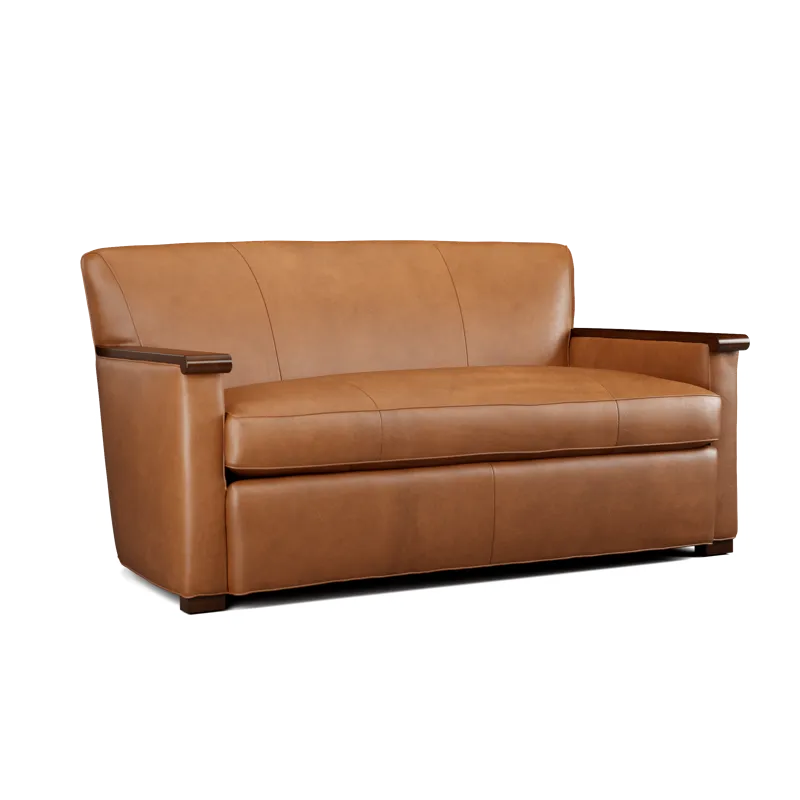 Leather Loveseat