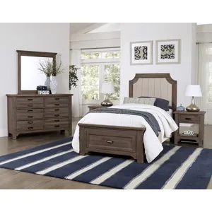 DOUBLE DRESSER - 6 DRWR