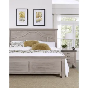 Bungalow-Dover Grey Two Tone Mantel Headboard