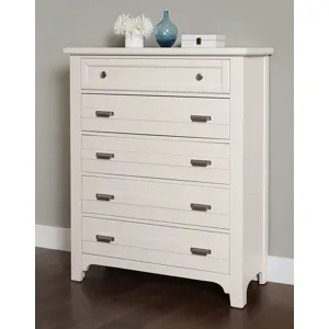 Bungalow Home 5 Drawer Chest - Lattice