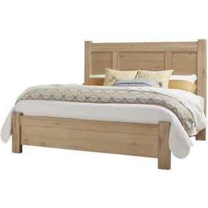 Crafted Oak-Bleached White Ben's Poster Headboard - King