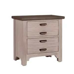 Bungalow Home Nightstand - Dover Grey/Folkstone
